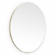 Origins Living Oslo Round Mirror 80cm Brushed Brass OSL-00D080-BB Origins Living Oslo Round Mirror 80cm Brushed Brass OSL-00D080-BB