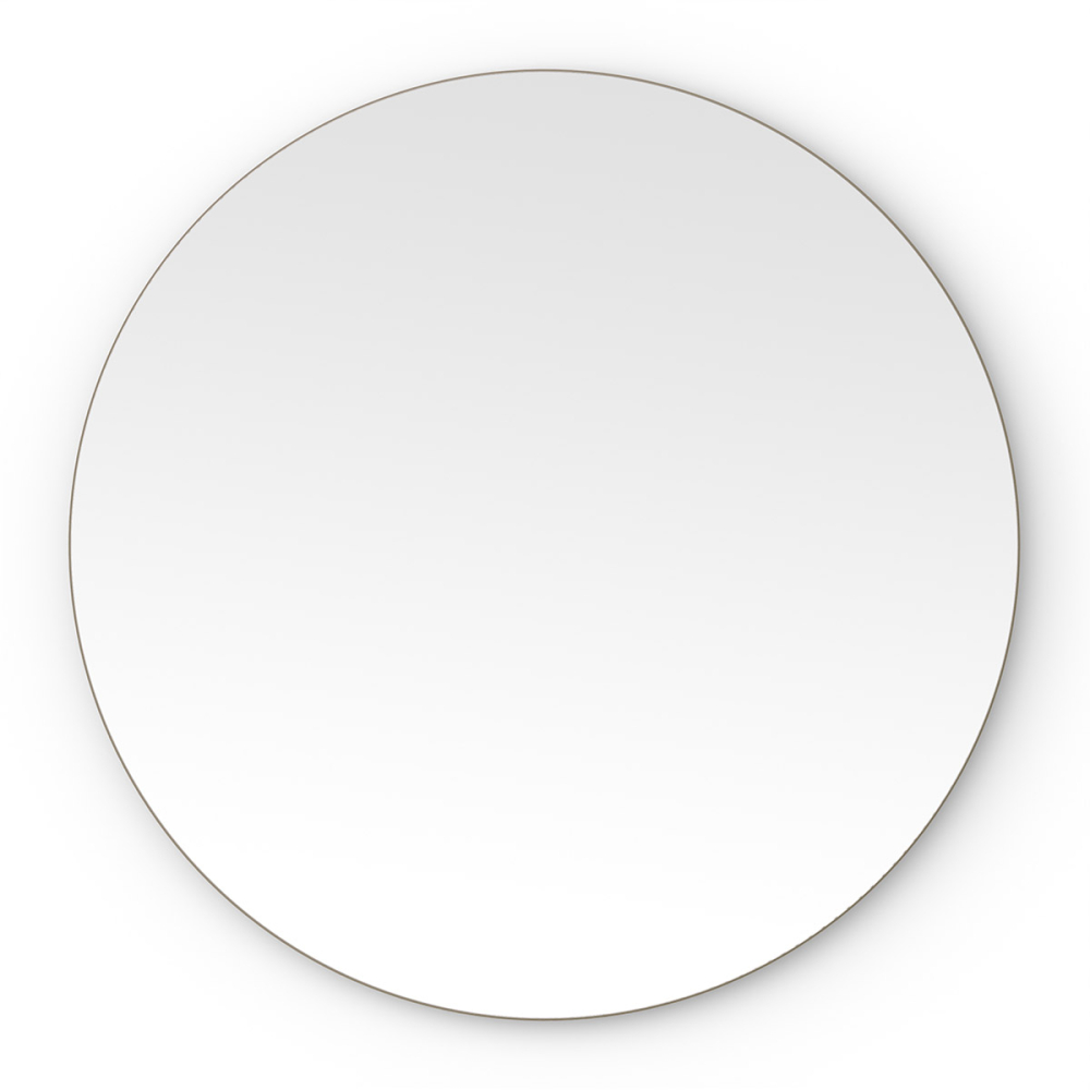 Origins Living Oslo Round Mirror 80cm Brushed Bronze OSL-00D080-BZ