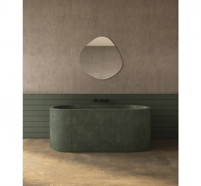 Origins Living Organic Shaped Mirrors SLM-00G080-00 Origins Living Slim Organic Mirror 80cm SLM-00G080-00