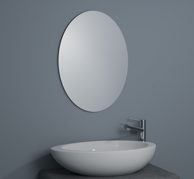 Origins Living Mirrors Slim SLM-00V057-00 Origins Living Slim Oval Mirror 55 - 55x75cm SLM-00V057-00