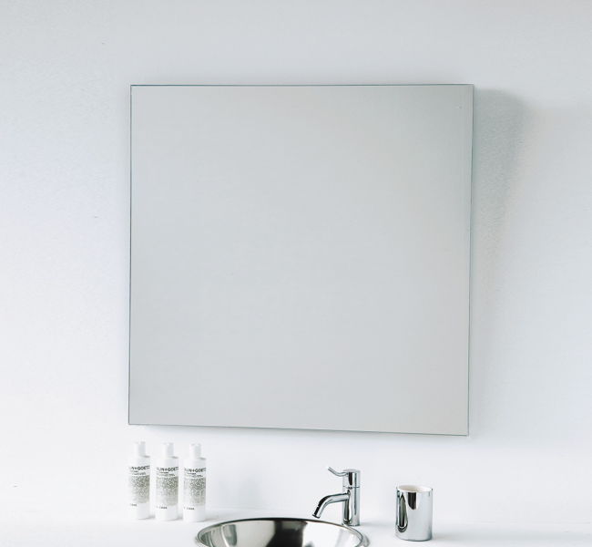 Origins Living Square Mirrors VE88014 Origins Living Slim Square Mirror 80 - 80x80cm VE88014