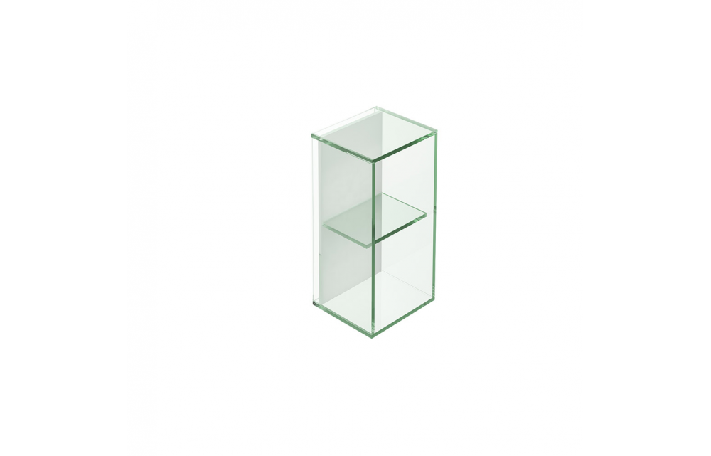 Origins Living Pier Glass 2 Box Shelf Rectangular - Clear B008455