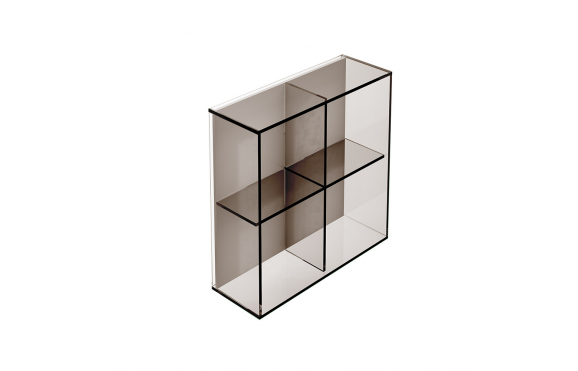 Origins Living Pier Glass 4 Box Shelf Square - Bronze B008523