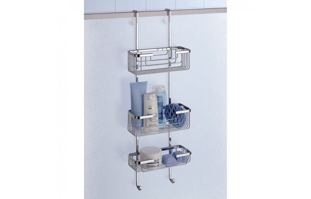 Origins Living Shower Rack 3 Tier - Chrome 5684-13