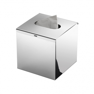Origins Living Square Tissue Box - chrome 2002-13 from Ebzone Origins Living Square Tissue Box - chrome 2002-13 from Ebzone
