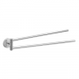 Origins Living Eros Double Swing Towel Rail - Chrome 2323-13 Bathroom Accessory
