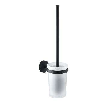 Origins Living Eros Toilet Brush Wall Mounted - Black 2333/03-14 Bathroom Accessory
