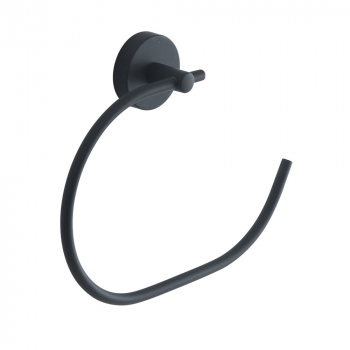 Origins Living Eros Towel Ring - Black 2370-14 Bathroom Accessory