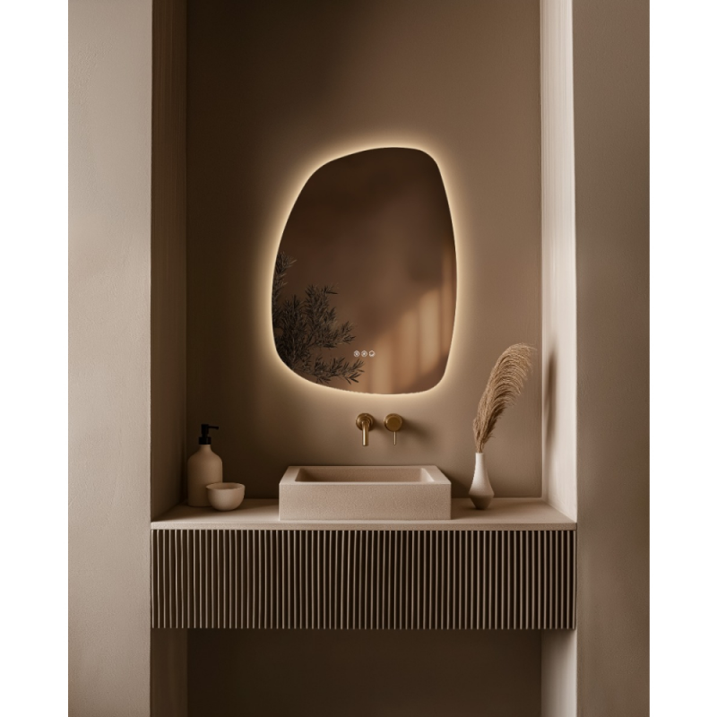 Origins Living Claris Organic Mirror 58x60cm CLR-01G658-03