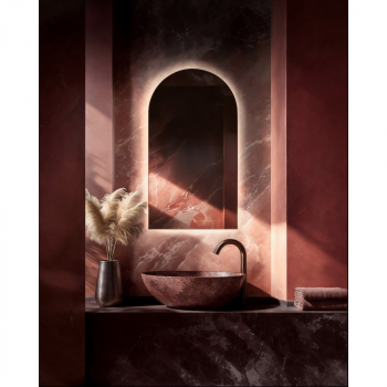 Origins Living Claris Arch Mirror 50x90cm CLR-01R059-03 Bathroom Accessory