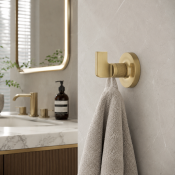 Baxter Hook - Brushed Brass