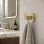 Baxter Hook - Brushed Brass