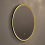 Origins Living Luxor Mirror 80cm Gold/Black LXR-01D080-01 Bathroom Accessory
