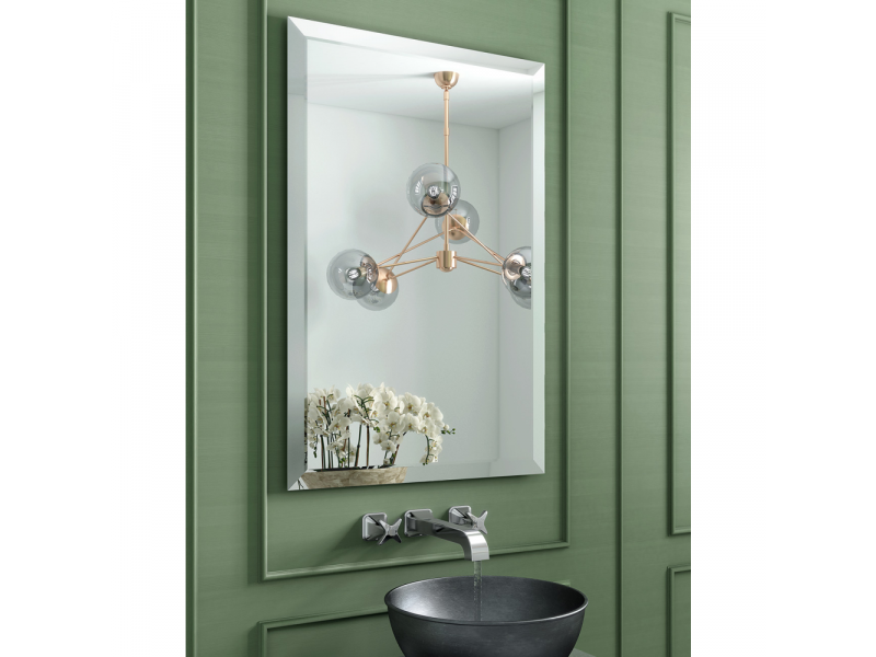 Origins Living Porterhouse Square Mirror 70 - 70x70cm B008073
