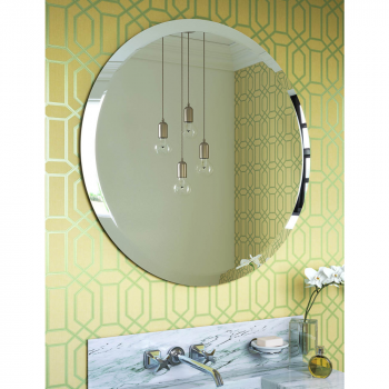 Origins Living Porterhouse Round Mirror 60cm B008059 Bathroom Accessory