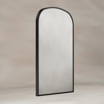 Origins Living Delphine Overmantel Arch Mirror 60x90cm - Black DEL-00R069-BK Bathroom Accessory