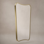 Origins Living Delphine Curve Mirror 60x90cm - Brushed Brass DEL-001069-BB Bathroom Accessory