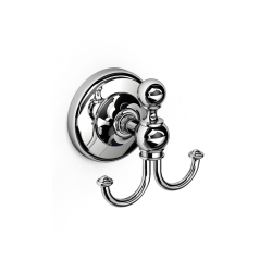 Origins Living Albany Double Hook - Chrome ALB-110208-CH Bathroom Wall Fitting