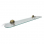 Origins Living Albany Glass Shelf - Aged Brass ALB-120060-AB Bathroom Wall Fitting