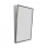 Origins Living Docklands Inclusive Angled Mirror 50 Brushed Stainless Steel - 50x80cm DKL-00A058-BS
