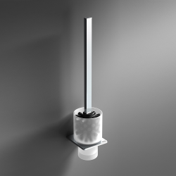 Origins Living S Cube WC Brush Set - Chrome 166855 Bathroom Wall Accessories Origins Living S Cube WC Brush Set - Chrome 166855 Bathroom Wall Accessories