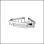 Origins Living Small Corner Shower Basket - Chrome 189755