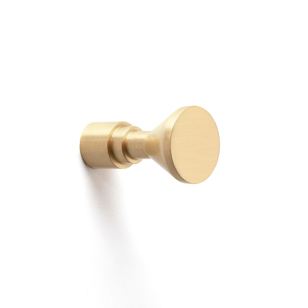 Bathroom Robe Hooks SMT-110130-BB Origins Living Smith Hook - Brushed Brass SMT-110130-BB