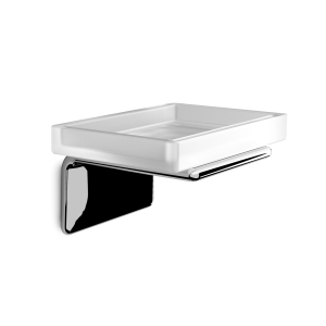 Origins Living Il Giglio Metal Soap Dish - Chrome A912-13 Bathroom Accessory