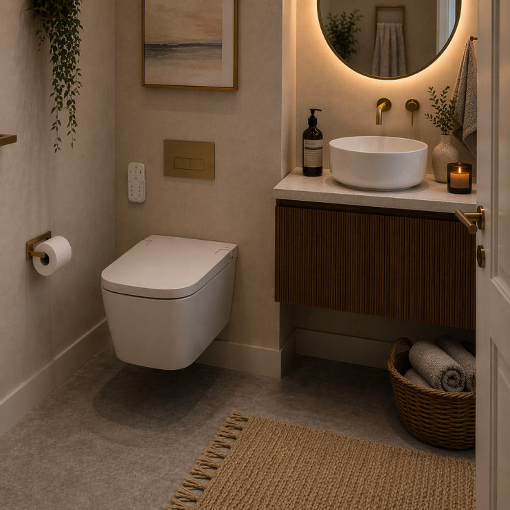 VitrA V-Care Comfort Rimless Smart Toilet - White