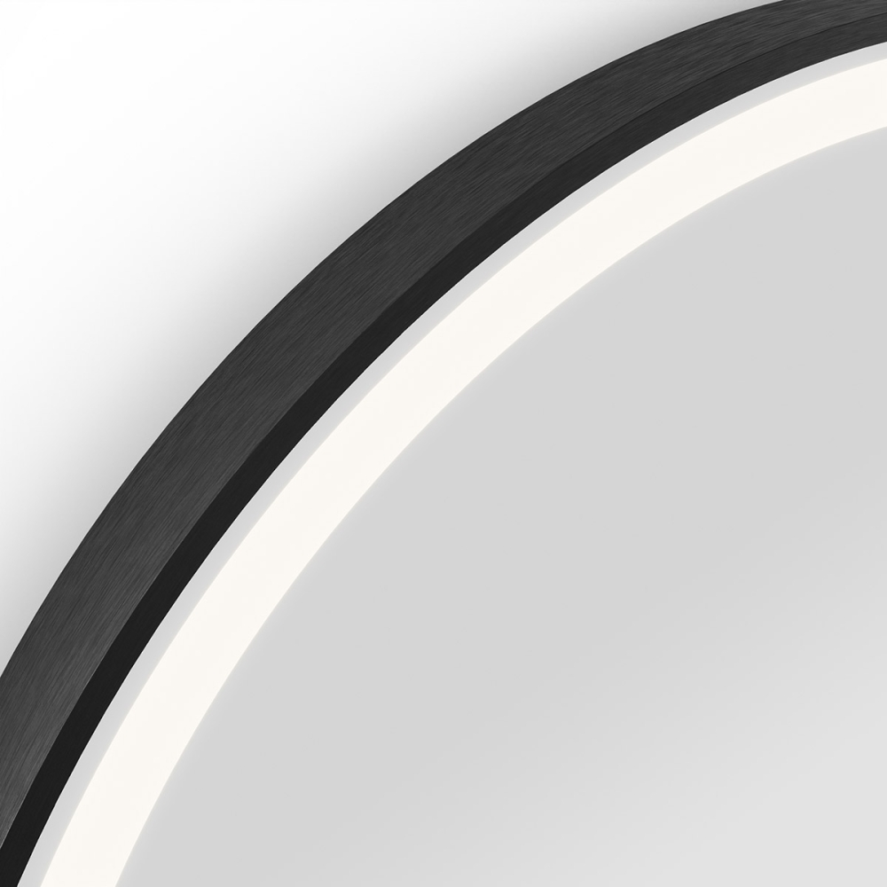 Origins Living Lomax Light Arch Mirror 50 Black - 50x100cm LML-01R051-BK Origins living Lomax Light Bathroom Mirrors LML-01R051-BK Origins Living Lomax Light Arch Mirror 50 Black - 50x100cm LML-01R051-BK