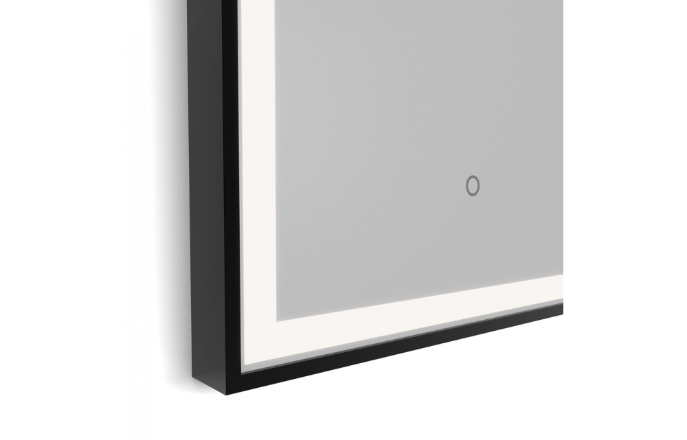 Origins Living Lomax Light Arch Mirror 40 Black - 40x80cm LML-01R048-BK