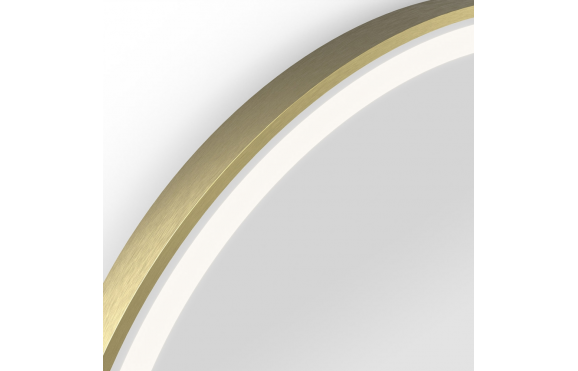 Origins living Lomax Light Bathroom Mirrors LML-01R048-BB Origins Living Lomax Light Arch Mirror 40 Brushed Brass - 40x80cm LML-01R048-BB