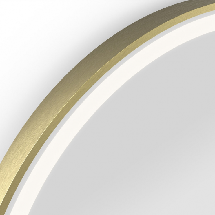Origins living Lomax Light LML-01R048-BB Origins Living Lomax Light Arch Mirror 40 Brushed Brass - 40x80cm LML-01R048-BB