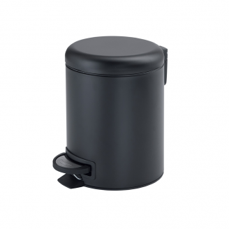 Bathroom Accessories Potty 3209-14 Origins Living Potty Pedal Bin 3L - Black 3209-14