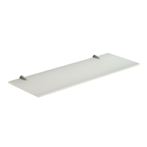 Origins Living Artemis Glass Shelf 45cm - Chrome 2119/45-00