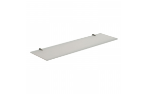 Origins Living Artemis Glass Shelf 60cm - Chrome 2119/60-00