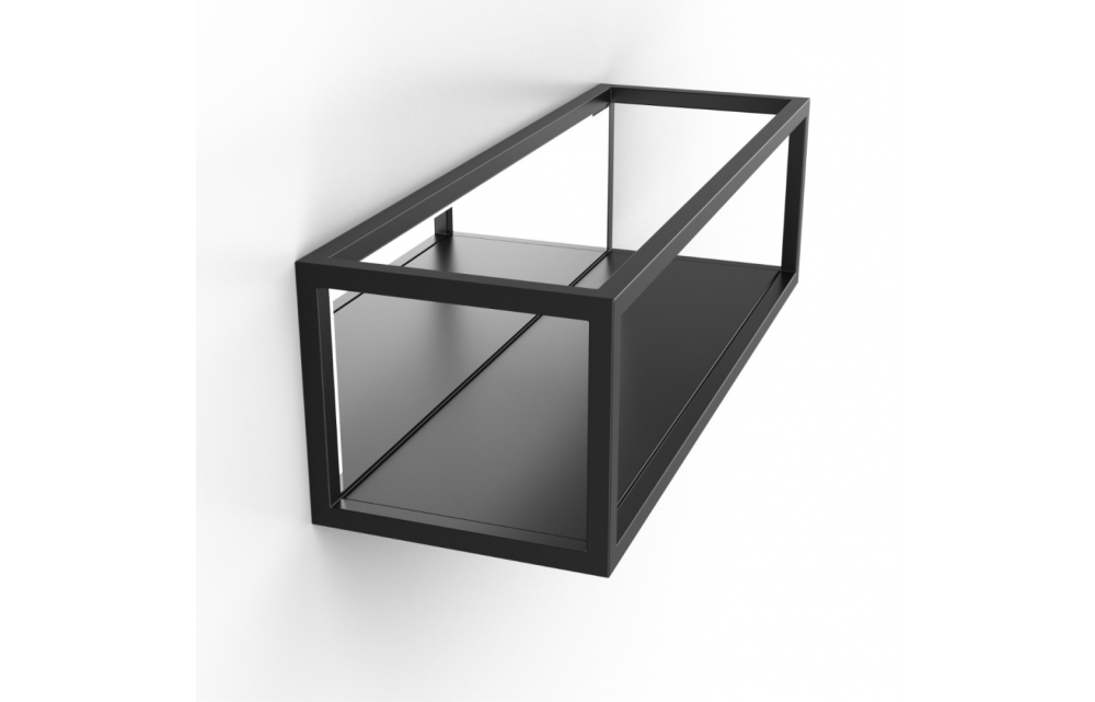 Origins Living Docklands Shelf 40cm - Black DKL-120040-BK