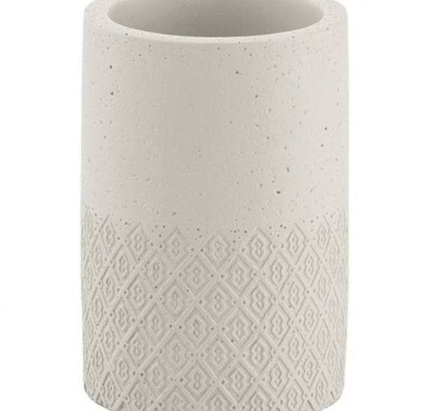 Bathroom Tumblers 4998-08 Origins Living Afrodite Tumbler - Warm Grey 4998-08