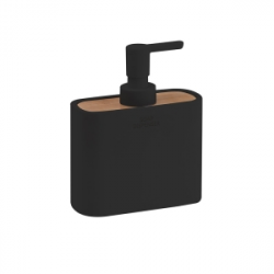 Origins Living Ninfea Soap Dispenser - Black/Bamboo 1380-14