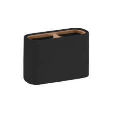 Origins Living Ninfea Tumbler - Black/Bamboo 1398-14 Origins Living Ninfea Tumbler - Black/Bamboo 1398-14