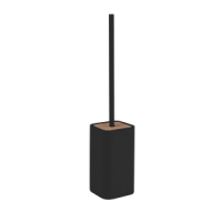 Origins Living Ninfea Toilet Brush - Black/Bamboo 1333-14