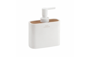 Origins Living Ninfea Soap Dispenser - White/Bamboo 1380-02