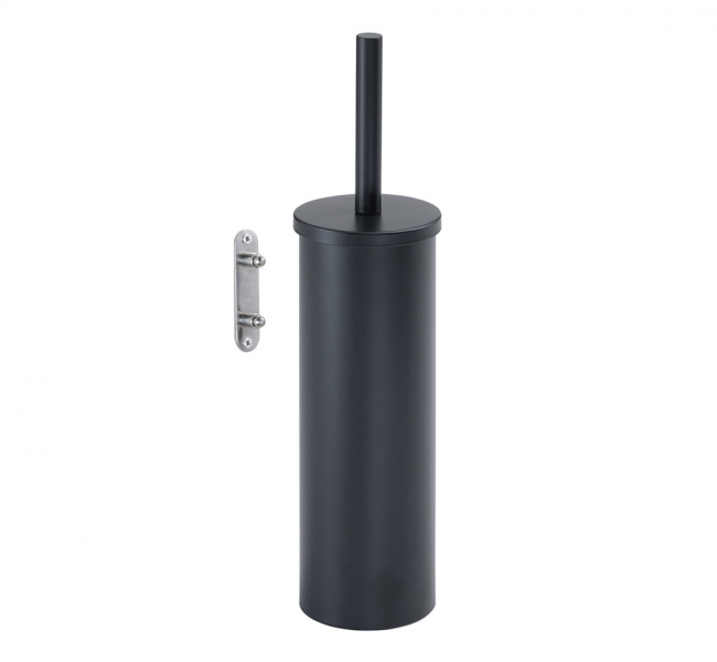 Toilet Brushes 5233/03-14 Origins Living Flip Toilet Brush Wall Mounted - Matt Black 5233/03-14