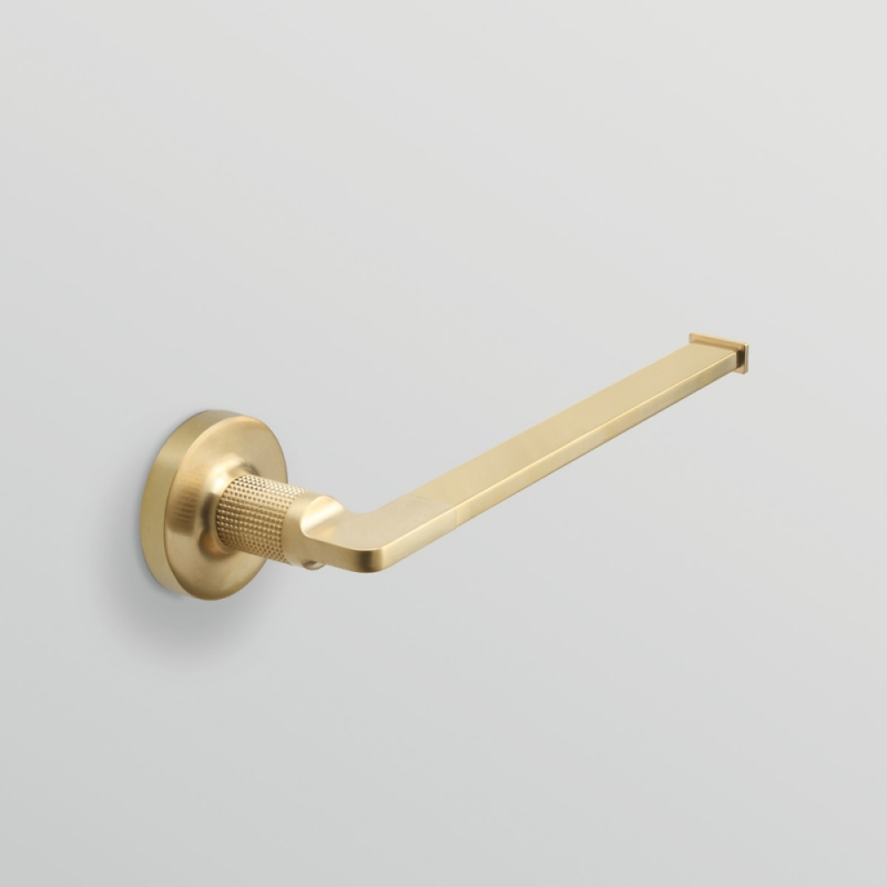 Baxter Brushed Brass Bathroom Accessories BAX-114125-BB Origins Living Baxter Open Towel Bar - Brushed Brass BAX-114125-BB