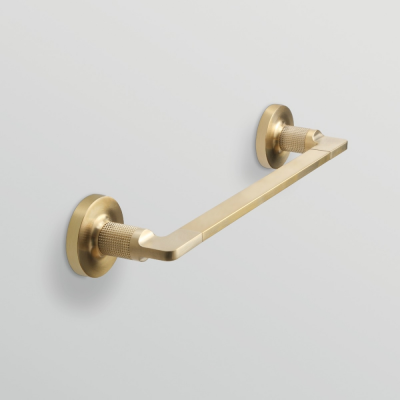 Origins Living Baxter Towel Rail 35cm - Brushed Brass BAX-115135-BB