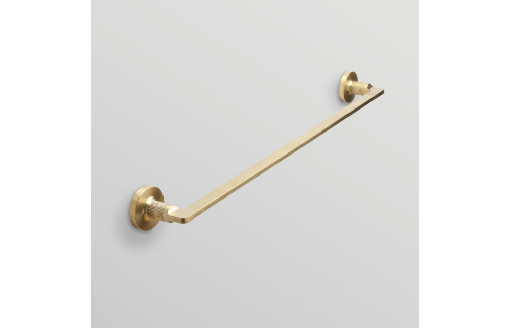 Origins Living Baxter Towel Rail 66cm - Brushed Brass BAX-115166-BB