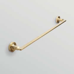 Origins Living Baxter Towel Rail 66cm - Brushed Brass BAX-115166-BB