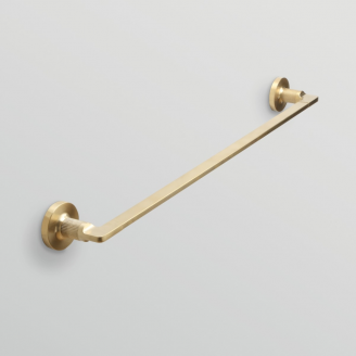 Bathroom Accessories Baxter BAX-115166-BB Origins Living Baxter Towel Rail 66cm - Brushed Brass BAX-115166-BB