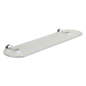 Origins Living Edera Plus Glass Shelf 53cm - Chrome EP19/55-13