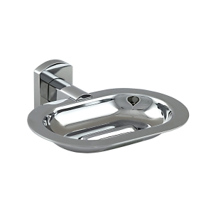 Origins Living Edera Plus Metal Soap Dish - Chrome EP12-13